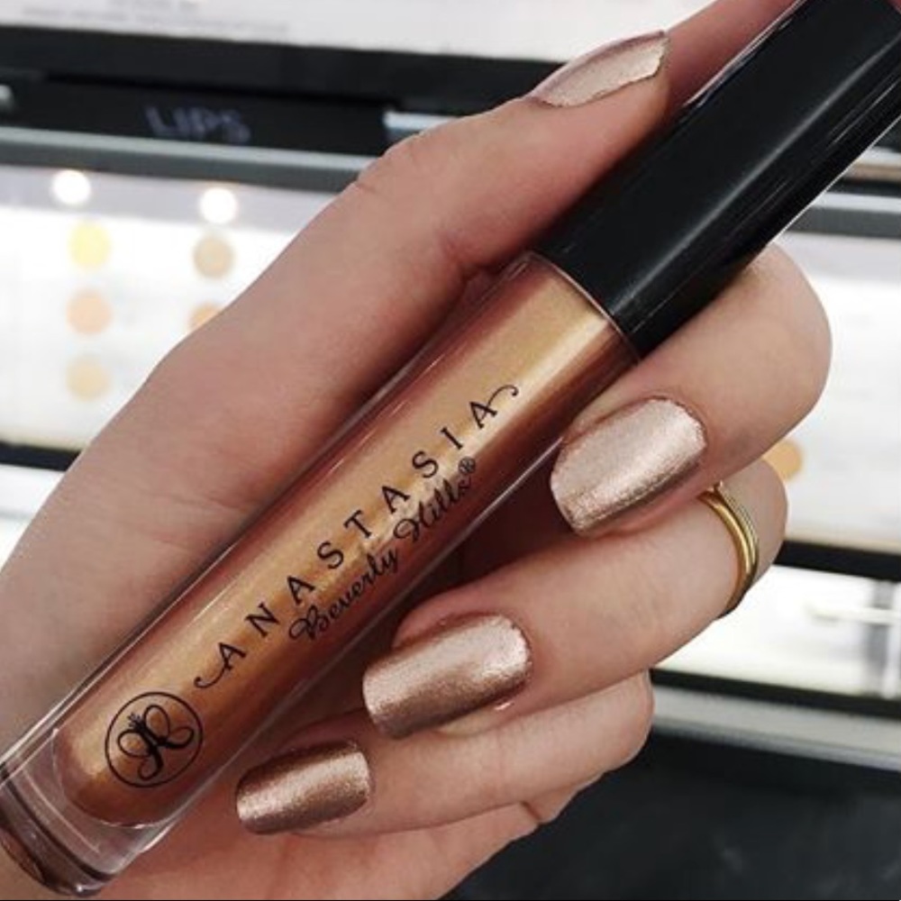 anastasia beverly hills lip gloss “GILDED”